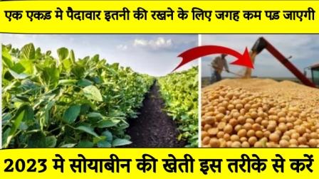 Do this work for soybean cultivation